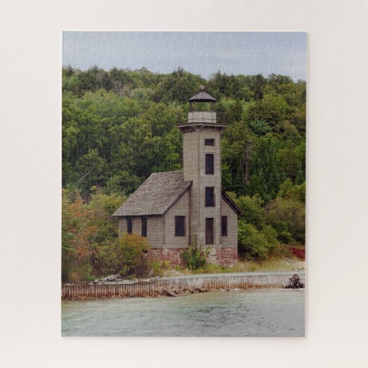 Rätsel Grand Island East Channel Lighthouse Puzzle (Vertikal)