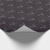 Rätsel grau geschenkpapier (Ecke)