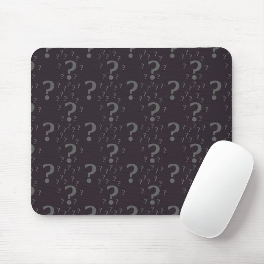 Rätsel grau mousepad (Mit Mouse)