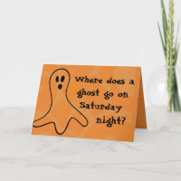 Rätsel-Halloween-Geist