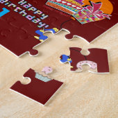 Rätsel, Happy 4. Geburtstag, #4 Geburtstag Dunkle Puzzle (Seite)