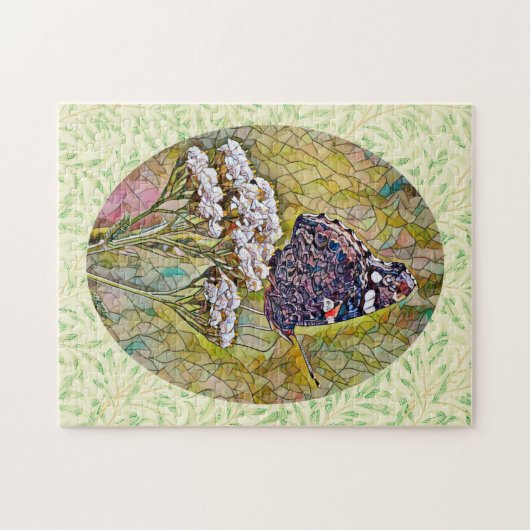 Rätsel im Glass-Stil Puzzle (Horizontal)