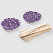 Rätsel lila fächer (Non-assembled)