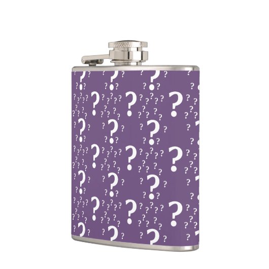 Rätsel lila flachmann (Links)