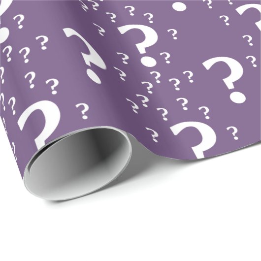Rätsel lila geschenkpapier (Rolleneckpunkt)