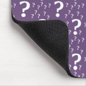 Rätsel lila mousepad (Ecke)