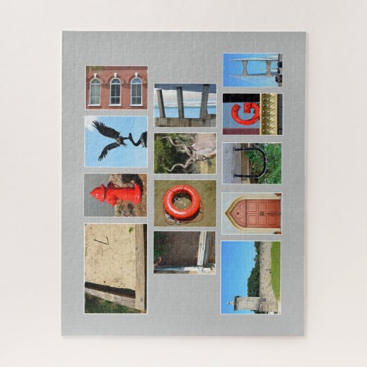 Rätsel LIVE LIEBE LAUGH Puzzle (Vertikal)