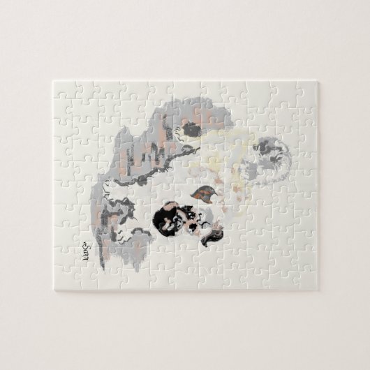 Rätsel meinen Cupsy-Mops Puzzle (Horizontal)