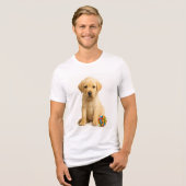 Rätsel mir das - Reittier Tri-Blend Shirt (Vorderseite voll)