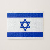 Rätsel mit der Flagge Israels Puzzle (Horizontal)