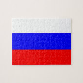 Rätsel mit der Flagge Russlands Puzzle (Horizontal)