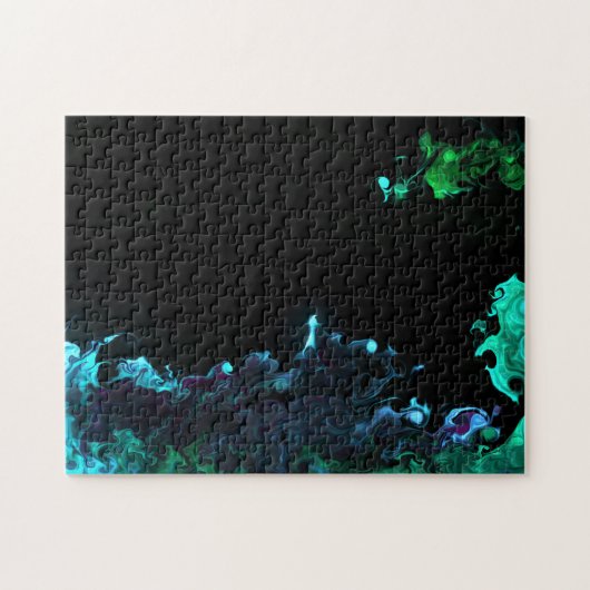 Rätsel mit flüssigem Rauch Puzzle (Horizontal)