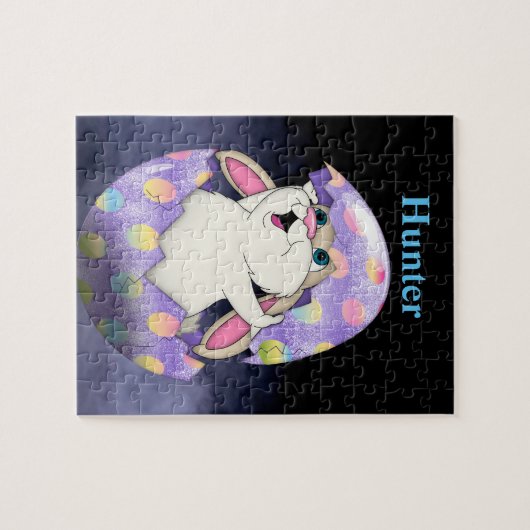 Rätsel mit Hase Puzzle (Horizontal)