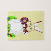 Rätsel OSTBUNNY UND BLUME Puzzle (Horizontal)