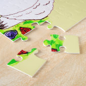 Rätsel OSTBUNNY UND BLUME Puzzle (Seite)