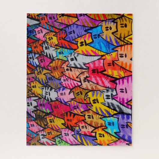 Rätsel - puzzle Katzen 05 (Vertikal)