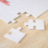 Rätsel Rote Herzen Frohen Valentinstag Hund Puzzle (Seite)