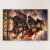 RÄTSEL: Samurai-Alien-Fantasy-Kinder Puzzle (Horizontal)