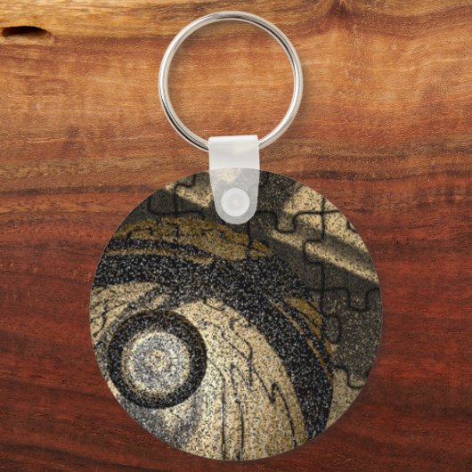 Rätsel-Schlüsselanhänger Schlüsselanhänger (Vorderseite)