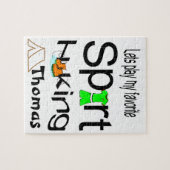 Rätsel Spielen wir unsere Lieblingssportwanderung Puzzle (Horizontal)