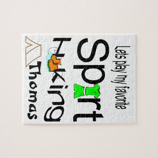 Rätsel Spielen wir unsere Lieblingssportwanderung Puzzle (Horizontal)