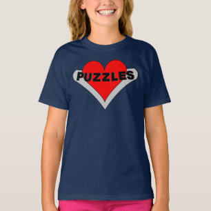 Rätsel über dem Herzen T-Shirt