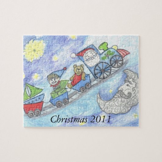 Rätsel um Mitternacht Weihnachten 2011 Puzzle (Horizontal)