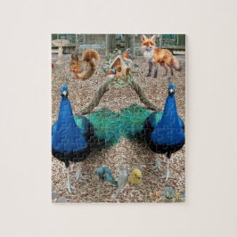 Rätsel Vögel und Tiere für Erwachsene und Jugendli Puzzle