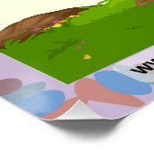 Rätsel-Wandkunst Poster (Ecke)