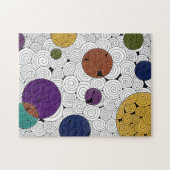 Rätsel Wirbel und Kreise Puzzle (Horizontal)