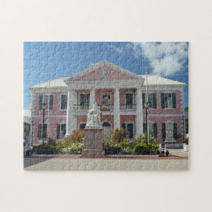 Rätsel zum Gebäude des Bahamas-Parlaments Puzzle