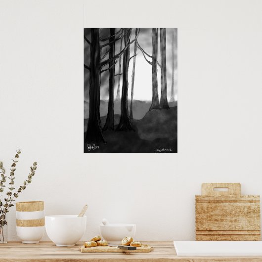 rätselhaft poster (Küche)