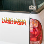 Rätselhafte Aufkleberflammen Autoaufkleber (Auf Lkw)
