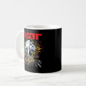 Ratt schockierte Ratt Kaffeetasse (Vorderseite Links)