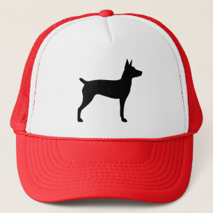 Ratt Terrier Silhouette Truckerkappe