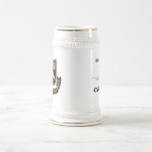 RATTE A-10 Bier Stein - (helle Farbe) Bierglas (Mittel)