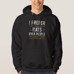Ratte besser als Ratten Extravagant Hoodie