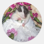 Ratte Bride Trudy Stickers (Vorderseite)
