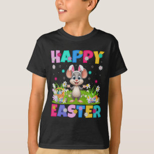 Ratte Frohe Ostereierjagd Bunny Ohr Ratte Ostern T-Shirt