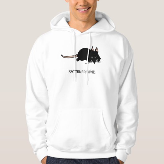 Ratte Hoodie (Vorderseite)