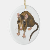 Ratte Keramikornament (Rechts)