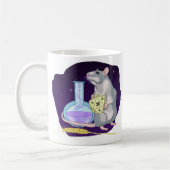 Ratte mit einem Zaubertrank. Sternenhimmel. D20 Kaffeetasse (Links)