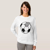 Ratte mit Fußball T-Shirt (Vorne ganz)