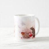 Ratte mit kleinem Kuchen Kaffeetasse (VorderseiteRechts)