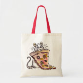 Ratte mit Pizza-Tasche Tragetasche (Vorne)