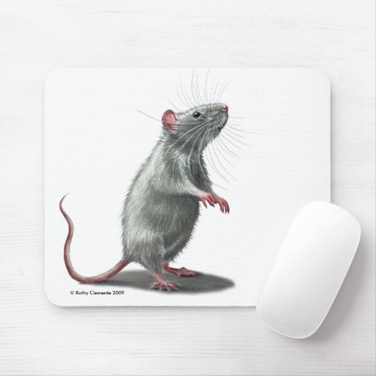 Ratte Mousepad (Mit Mouse)