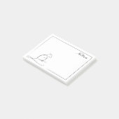 Ratte Posten-esanmerkungen Post-it Klebezettel (angewinkelt)