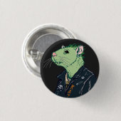 Ratte Punk™ Button (Vorne & Hinten)