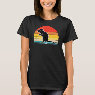 Ratte Retro Vintag Sunset T-Shirt