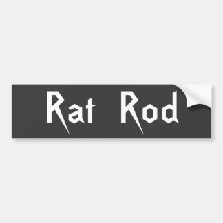 Ratte Rod Autoaufkleber